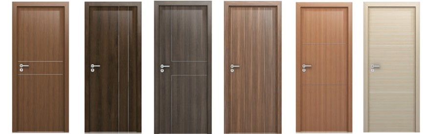 Cấu tạo dòng cửa gỗ công nghiệp LAMINATE chống xước bề mặt